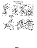 SECTION Diagram and Parts List for LHE9800W0  Whirlpool Dryer