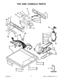 Part Location Diagram of W10166378 Whirlpool TECH SHEET