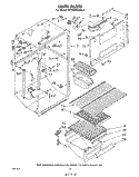 LINER Diagram and Parts List for ET19JKXLWR2  Whirlpool Refrigerator