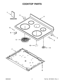 Part Location Diagram of W11346217 Whirlpool Sheet, Tech