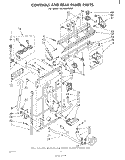 Part Location Diagram of 63774 Whirlpool Timer, Control (60 Hz.)