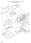 Part Location Diagram of 1167161 Whirlpool ACTUATR-DR