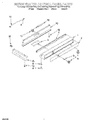 REFRIGERATOR CONTROL PANEL Diagram and Parts List for KSSP36MFT05  KitchenAid Refrigerator