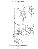CONTROL PANEL Diagram and Parts List for SM988PEPW0  Whirlpool Range