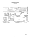 WIRING DIAGRAM Diagram and Parts List for B9758B3  Roper Wall Oven