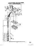POWER SCREW AND RAM Diagram and Parts List for TU8000XLP0  Whirlpool Trash Compactor