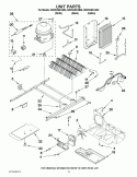 UNIT PARTS Diagram and Parts List for ED2SHEXXB00  Whirlpool Refrigerator
