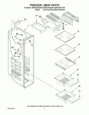 Part Location Diagram of W10305289 Whirlpool SPRING
