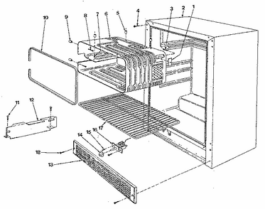 Part Location Diagram of 41000966 Whirlpool Spacer