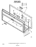 SECTION Diagram and Parts List for EH230FXLN1  Whirlpool Freezer