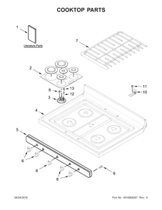 Part Location Diagram of W10906161 Whirlpool HARNS-WIRE