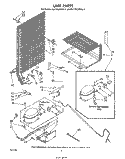 UNIT Diagram and Parts List for EL11PCXRWL0  Whirlpool Refrigerator