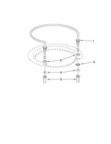 Heater Parts Diagram and Parts List for 66513292K113  Kenmore Dishwasher