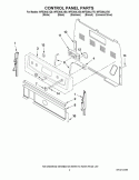 Part Location Diagram of WPW10271738 Whirlpool Control, Electric