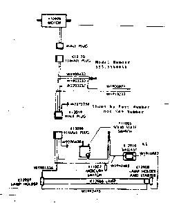 Wiring Diagram Diagram and Parts List for 1555566646  Kenmore Range Hood