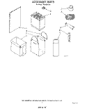 ACCESSORY Diagram and Parts List for TF8600XTP2  Whirlpool Trash Compactor