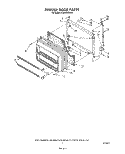 FREEZER DOOR Diagram and Parts List for ET20AKXSW03  Whirlpool Refrigerator