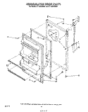 REFRIGERATOR DOOR , LIT/OPTIONAL Diagram and Parts List for ET16JKXSW01  Whirlpool Refrigerator