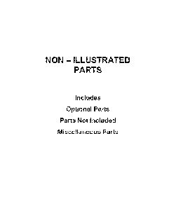 Optional parts (not included) Diagram and Parts List for YWED6120HC1  Whirlpool Dryer