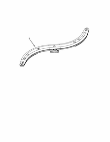 Lower Washarm Parts Diagram and Parts List for 66513073K210  Kenmore Dishwasher