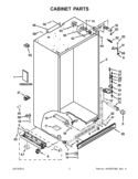 Part Location Diagram of W10469184 Whirlpool MAIN CONTROL SERVICE SHEET