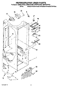 Part Location Diagram of W10899382 Whirlpool Air Diffuser