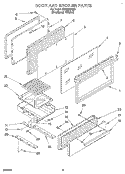 Part Location Diagram of 4372418 Whirlpool ENDCAP-HDL