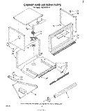 Part Location Diagram of 313470 Whirlpool Panel, Top