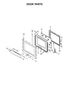 Part Location Diagram of W11205076 Whirlpool Vent Trim