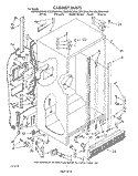 Part Location Diagram of 1123977 Whirlpool Front Mullion Rail (Platinum)
