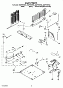 UNIT PARTS Diagram and Parts List for GR2FHTXVB01  Whirlpool Refrigerator