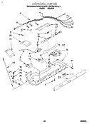CONTROL, LIT/OPTIONAL Diagram and Parts List for KSRS27QAAL11  KitchenAid Refrigerator