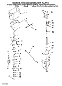 Part Location Diagram of 2305294 Whirlpool Crusher Bin