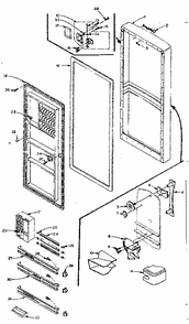 Part Location Diagram of 507740 Whirlpool Repair parts list