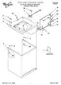 Part Location Diagram of LIT3953954 Whirlpool Literature Parts (Use & Care Guide) (English)