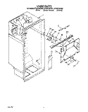 LINER Diagram and Parts List for ET20PKXZN01  Whirlpool Refrigerator