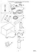 OPTIONAL Diagram and Parts List for CAH18WCK0  Crosley Air Conditioner