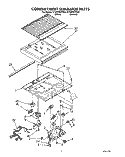 COMPARTMENT SEPARATOR Diagram and Parts List for ET22PKXZW00  Whirlpool Refrigerator