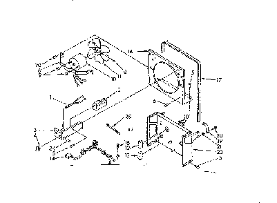 Air Flow And Control Parts Diagram and Parts List for 42856310  Whirlpool Dehumidifier