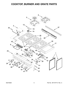 Part Location Diagram of W11728205 Whirlpool PANL-CNTRL