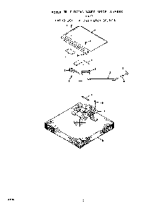 Power Lock Diagram and Parts List for F9107*0  Roper Range