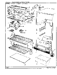 03 - Fresh Food Compartment Diagram and Parts List for CNTI17V4A  Whirlpool Refrigerator