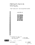 COVER Diagram and Parts List for 8614W0A  Roper Refrigerator