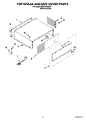 Part Location Diagram of 2317881 Whirlpool Grille, Condenser