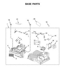 Part Location Diagram of W10374142 Whirlpool SPRING