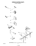 WIRING HARNESS Diagram and Parts List for DU9000XR2  Whirlpool Dishwasher
