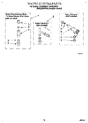 WATER SYSTEM Diagram and Parts List for LSC8244BQ1  Whirlpool Washer