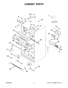 Part Location Diagram of W11647529 Whirlpool Energy Guide