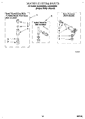 WATER SYSTEM Diagram and Parts List for 4LSC8255BN1  Whirlpool Washer