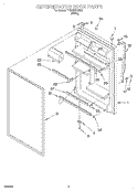 REFRIGERATOR DOOR Diagram and Parts List for TT18AKXJN00  Estate Refrigerator